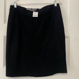 Wool pencil skirt